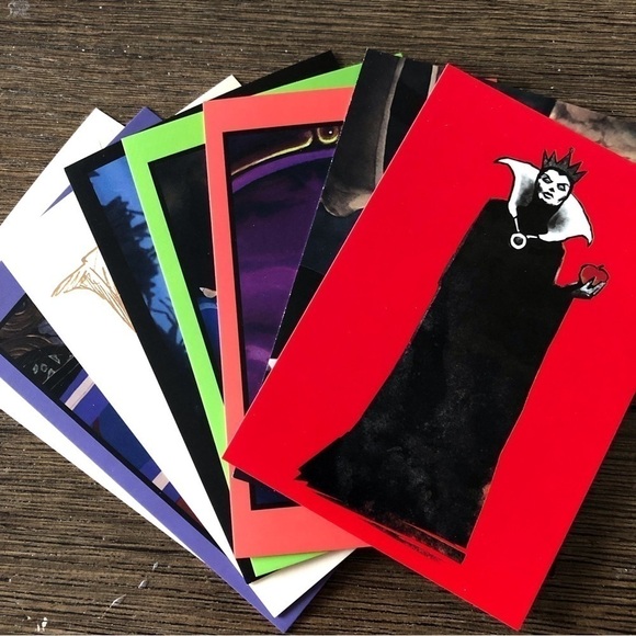 Disney Other - Disney Villains Postcards: Snow White: Evil Queen 8 pack.